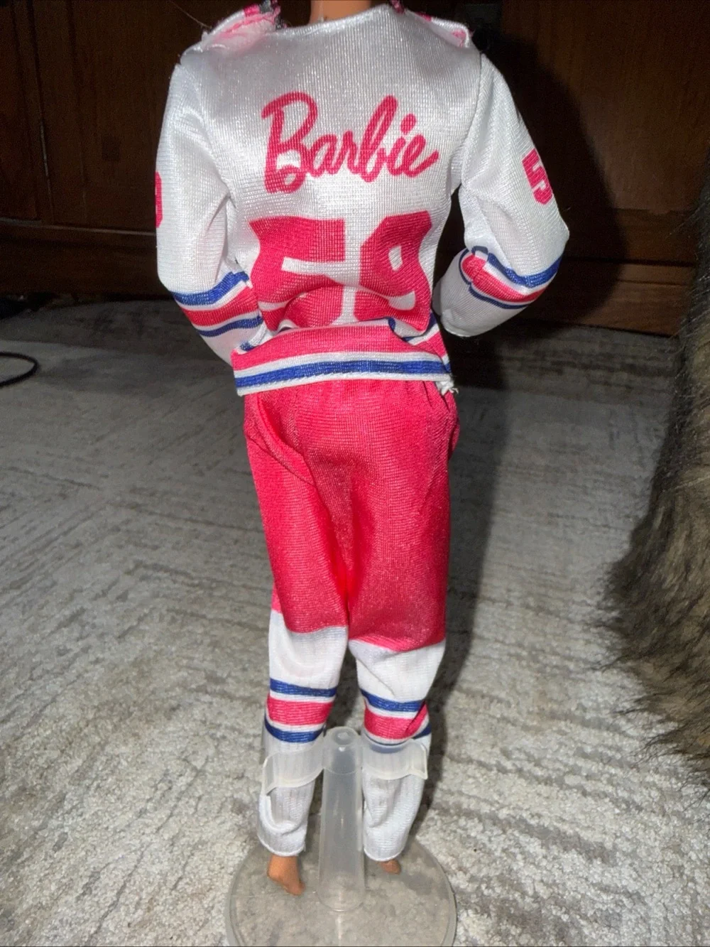 Mattel Barbie You Can Be Anything Winter Sports Hockey Player Uniform